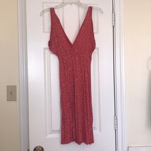 Splendid Red w Flower Dress